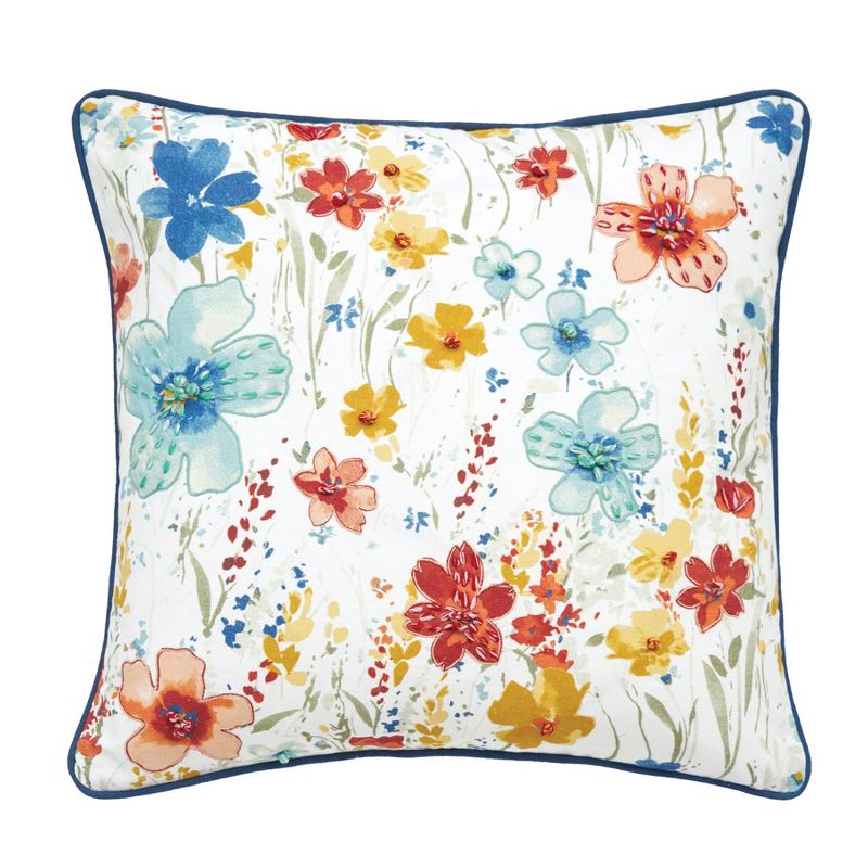 C&F Home Sheila Floral Pillow, 1 of 6
