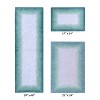Torrent Collection 3 Piece 100% Soft Cotton Tufted Weave Bath Rug Set, Ombre Pattern, Super Soft & Absorbent, Machine Washable Bathroom Mats - 2 of 4