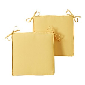 Kensington Garden 2pc 18" Square Outdoor Chair Pad - 1 of 4
