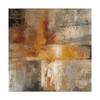 Trademark Fine Art -Silvia Vassileva 'Silver And Amber Crop' Canvas Art - 2 of 3