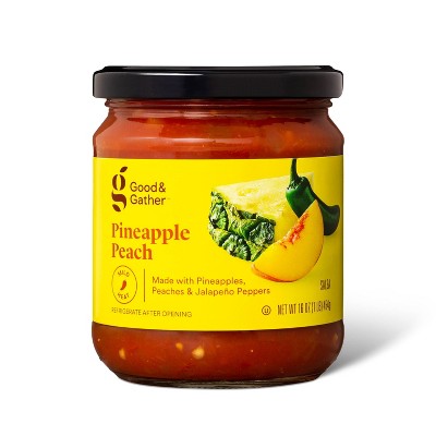 Mild Pineapple Peach Salsa 16oz - Good & Gather™