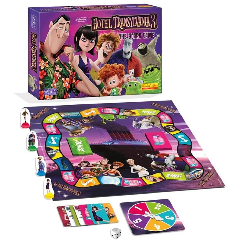 Rachel Lowe Hotel Transylvania 3 Family Board Game | For 2-4 Players, 1 of 4