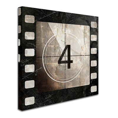 Trademark Fine Art -Color Bakery 'Vintage Countdown IV' Canvas Art