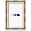 PosterPalooza | Shadow Box 1.75" Deep Silver Picture Frame - UV Acrylic, Foam Board Backing, Hanging Hardware - 2 of 4