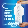 Always Infinity Extra Heavy Absorbency Overnight Sanitary Pads with Wings - Unscented - image 2 of 4
