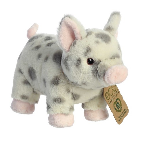 Aurora Palm Pals 5 Piggles Spotted Piglet White Stuffed Animal : Target