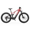 Vanpowers Adult GrandTeton Ultra 2.29' Step-Over 500W Mid Drive Electric Bike - Red/Black - 2 of 4