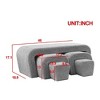 46" Bench Long Bench With 4 Nesting Benches For Bedroom, Velvet End Of Bed Modern Contemporary Design Ottoman Couch Fireplace Bench - 4 of 4