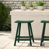 WestinTrends Outdoor Patio Adirondack Counter Height Stool Chair - 2 of 4
