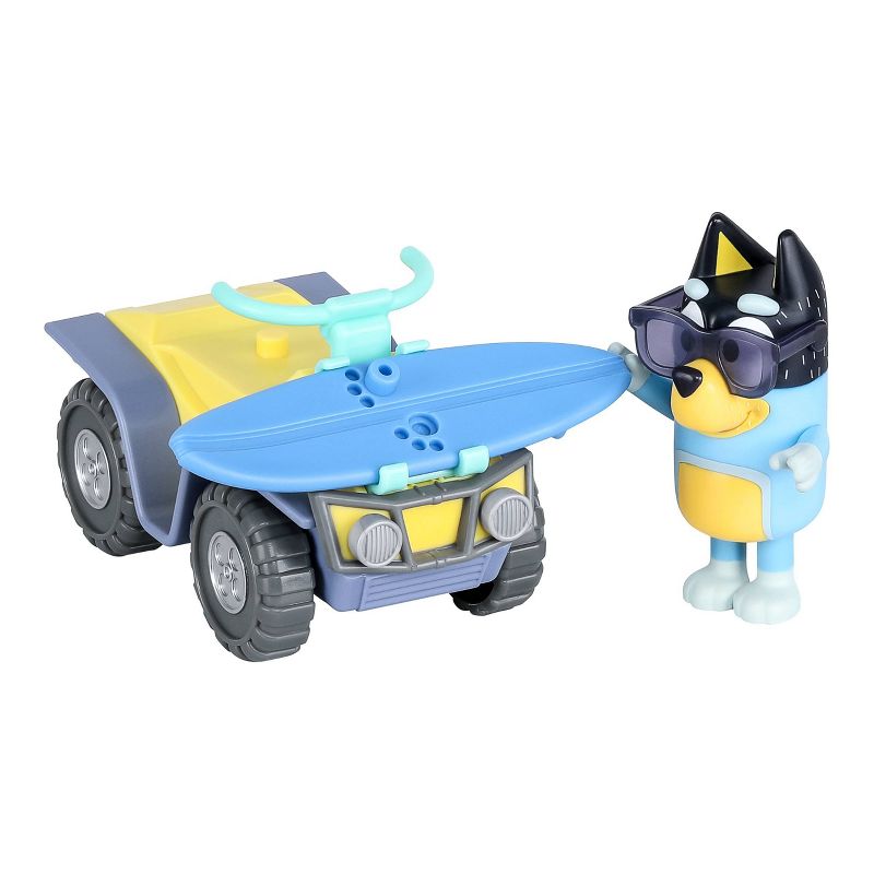 Bluey Beach Quad with Bandit Vehicle and Figure, 5 of 15