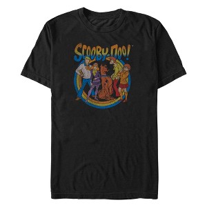 Men's Scooby Doo Distressed Colorful Gang T-Shirt - 1 of 4