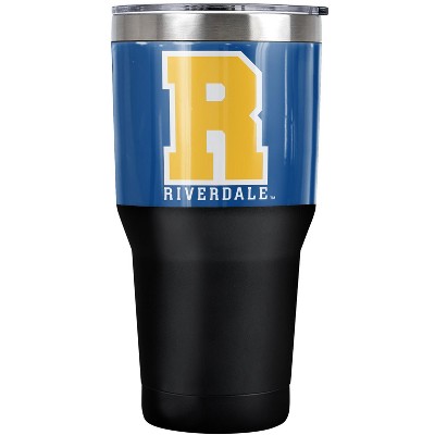 Riverdale Varsity Letter Steel Tumbler 30oz Coffee Travel Mug