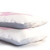 Deny Designs King April Lane Art Block Pink Monogram W Microfiber Printed Pillow Sham - 3 of 3