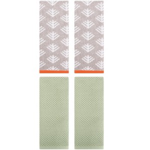 REGALWOVEN 4 Pcs Cotton Bathroom Hand Towels for Home Decor - 1 of 4