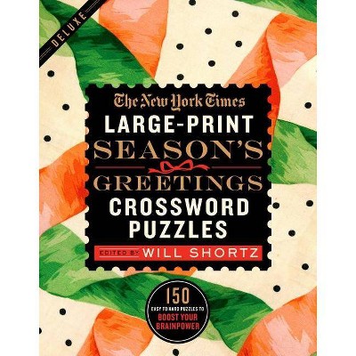 The New York Times Large-Print Season's Greetings Crossword Puzzles - Large Print (Paperback)