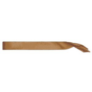 Beistle Satin Sash, 33" x 4", (2/Pkg) Gold - 1 of 1