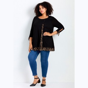Avenue Alena Print Tunic - 1 of 2