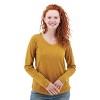 Old Ranch Brands Women's Layla Organic V-Neck Top - 4 of 4
