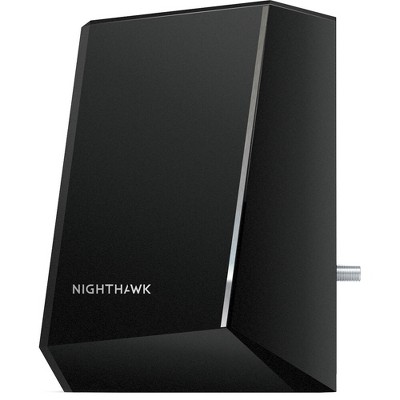 Nighthawk Black External 2.5Gbps Cable Modem with Voice Support