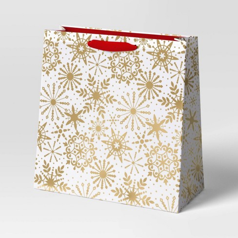 Superior Marble Extra Large Gift Bag, 11.8 inch Square Giant Gift