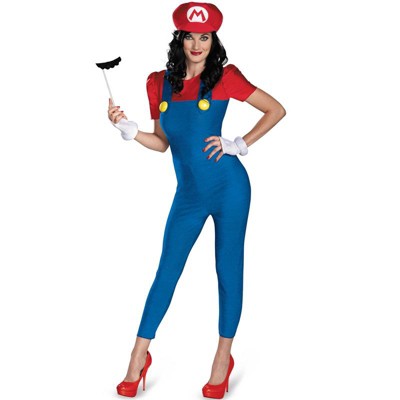 Super Mario Mario Female Deluxe Adult Costume