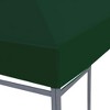 vidaXL Gazebo Top Cover Cream White Polyester with PVC coating 10 x 10 ft - 3 of 4