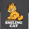 Boys' - Garfield - Never Trust Smiling Cat Short Sleeve Graphic T-Shirt - 2 of 4