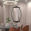 Apmir Oval High Quality Aluminum Alloy Framed French Cleat Mounted Baroque Wall Decor Bathroom Vanity Mirror with 3-Year Warranty - 3 of 4