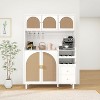 TIRAMISUBEST Accent Storage Cabinet, Suitable for Living Room, Bedroom, Dining Room - 2 of 4