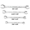 Powerbuilt 4 Piece SAE Flare Nut Wrench Set - 2 of 2
