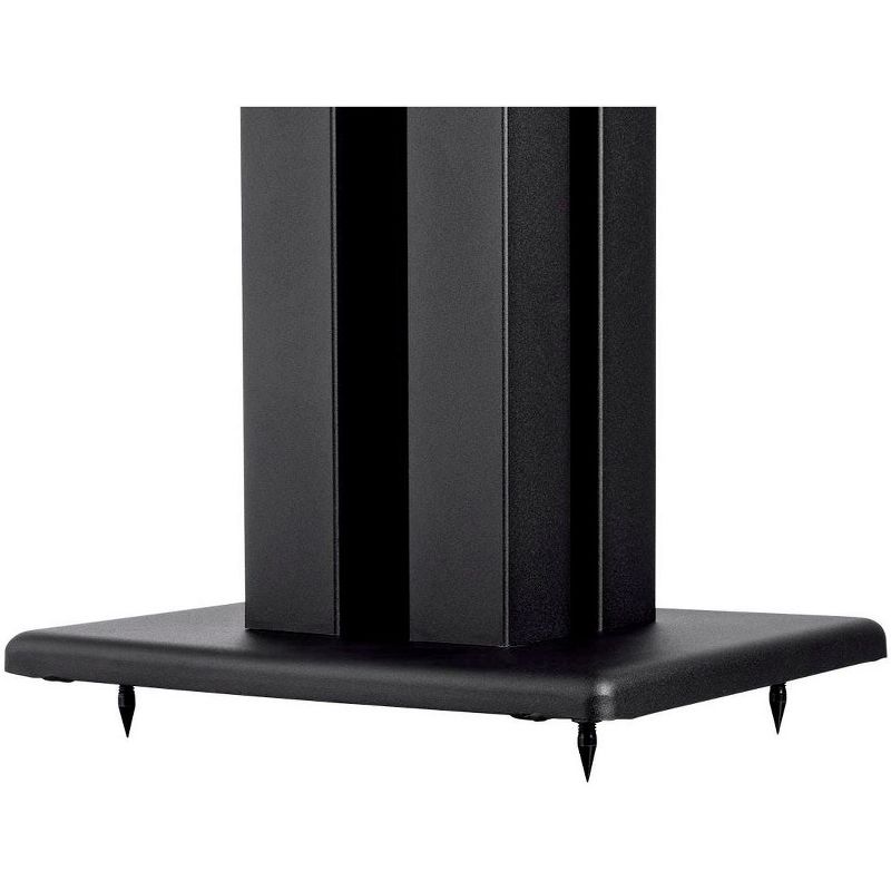 Monolith 32 Inch Speaker Stand (Each) - Black | Supports 100 lbs, Adjustable Spikes, Compatible With Bose, Polk, Sony, Yamaha, Pioneer and others, 4 of 5