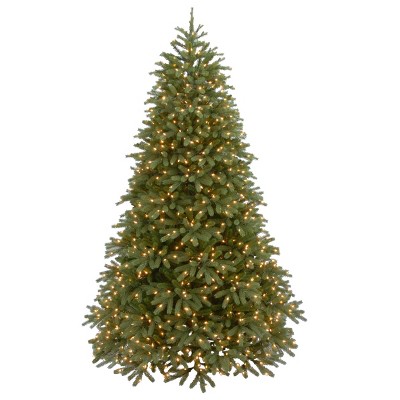 National Tree Company 7.5ft PowerConnect Jersey Fraser Fir Medium with Dual Color LED Lights