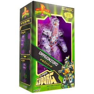 Super7 - Super7 - Mighty Morphin Power Rangers - Super Cyborg - Dragonzord (Clear) - 1 of 4