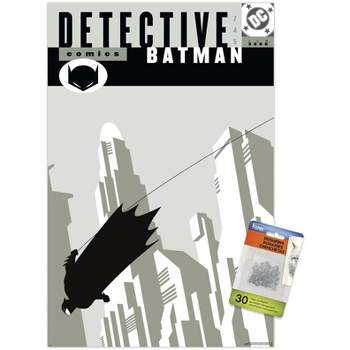 Trends International DC Comics Batman - Art Deco Skyline Unframed Wall Poster Prints