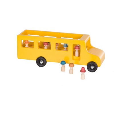 wooden bus toy