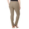 Rekucci Curvy Woman  Straight Leg Pull-On Pants with Tummy Control - 3 of 4