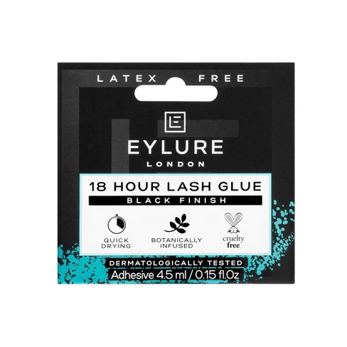 Eylure 18 Hour Latex Free Glue False Eyelashes Black 0 15oz Target