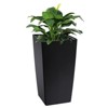 coucheta 30inch Self Watering Plant Pot Set of 2, Large Indoor Plant Pot, with Drainage Holes＆Water Level Monitor Movable Wheels ＆Inner Bucket - 4 of 4