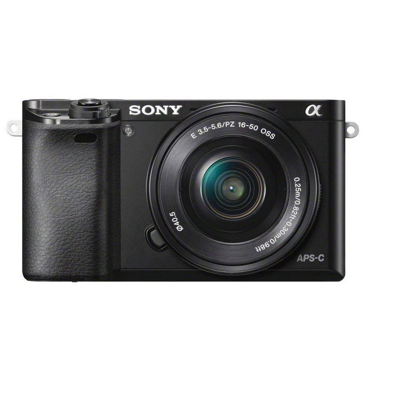 Sony Alpha a6000 Mirrorless Digital Camera 24.3MP SLR Camera with 3.0-Inch LCD (Black) w/16-50mm Power Zoom Lens, 1 of 5