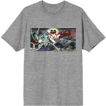 Street Fighter V Arcade Edition Men's Athletic Heather Graphic Tee