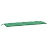 vidaXL Garden Bench Cushion Green 70.9 in.x19.7 in.x2.8 in. Oxford Fabric - 2 of 4
