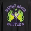 Men's - Disney Villains - Happily Never After Long Sleeve Graphic T-Shirt - 2 of 4