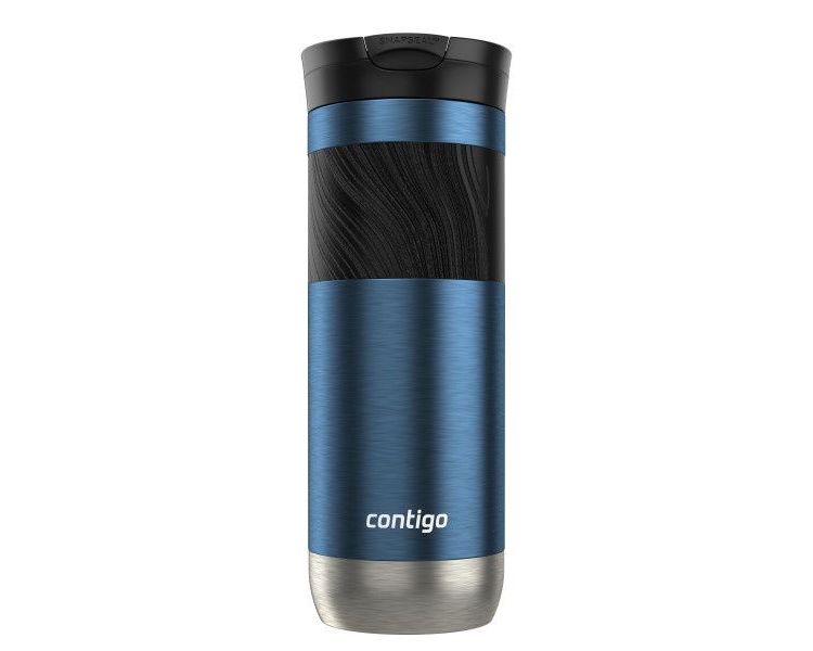 Contigo SNAPSEAL Insulated Stainless Steel Travel Mug with Grip, 20 Ounce, 1 of 5