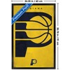 Trends International NBA Indiana Pacers - Logo 25 Framed Wall Poster Prints - 3 of 4