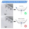 WOWOW 2 1/8 in. x 9 1/2 in. x 9 1/2 in. Pop-up Drain Assembly - 2 of 4