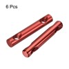 Unique Bargains 2 Hole Aluminum Alloy Tent Rope Adjusters 6 Pcs - 3 of 4