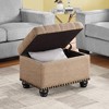 Designs4Comfort 5th Avenue Storage Ottoman - Breighton Home - 2 of 4