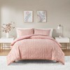 3Pcs Duvet Set, Modern Bedding Set, Microfiber Bed Comforter - 2 of 4