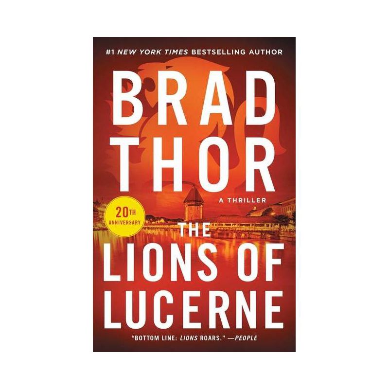 The Lions of Lucerne - (Scot Harvath) by  Brad Thor (Paperback), 1 of 2