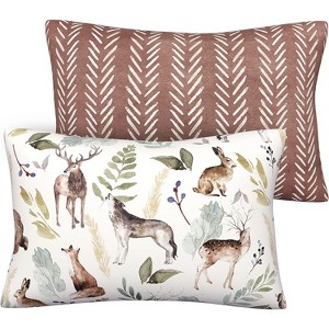 LISM Cotton Premium Toddler Pillowcase 2-Pack - 1 of 4